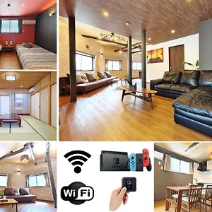 清潔#快適#広々なんば駅徒歩8分#9名宿泊可#wi-fiswitch#大画面tv , 大阪市 日本